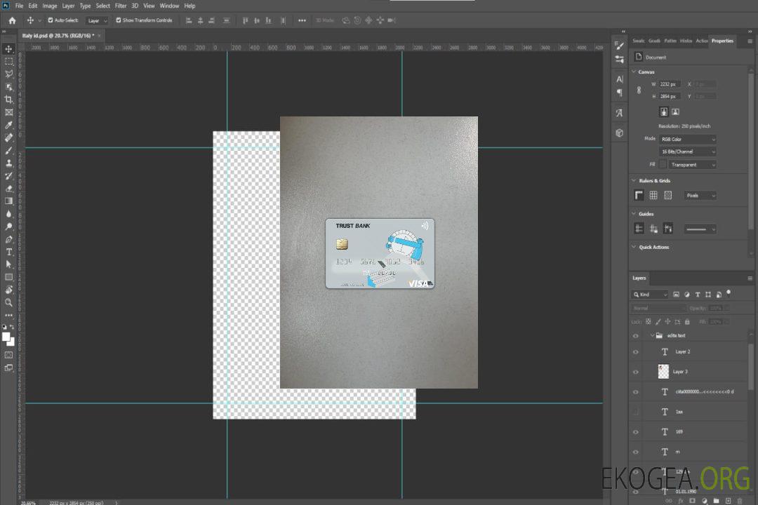 Algérie Trust Bank Algérie carte visa photolook , avant template Algérie Trust Bank Algérie carte visa photolook , avant template